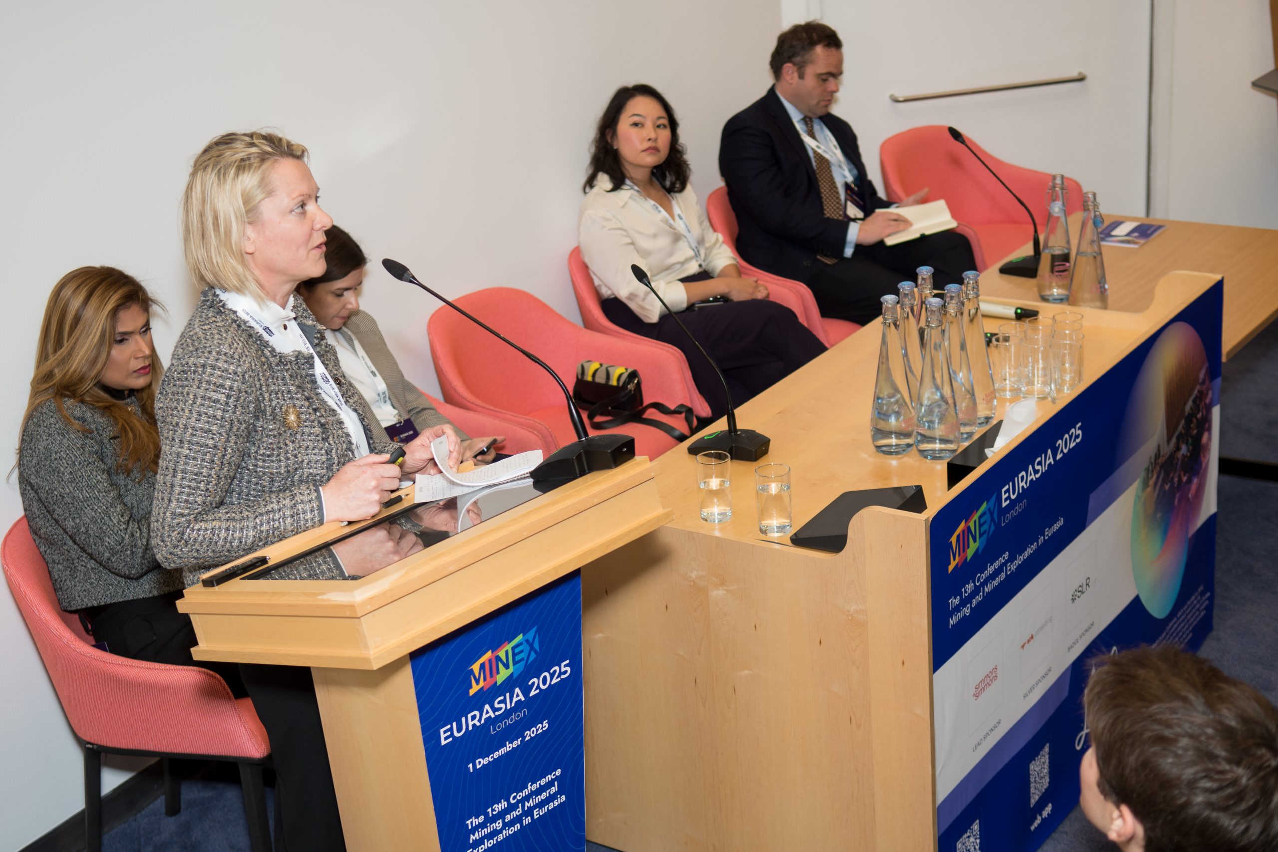 MINEX Eurasia conference moment